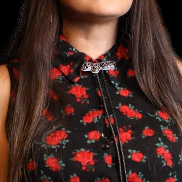 Always Tired Small Bolo Tie - Picture 5 of 6